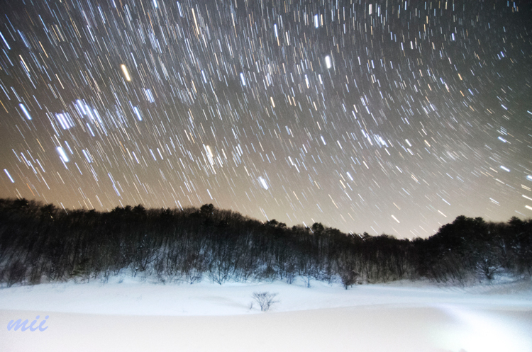 雪と空