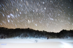 雪と空