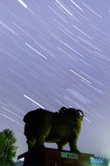 夜の干支門　グルグル
