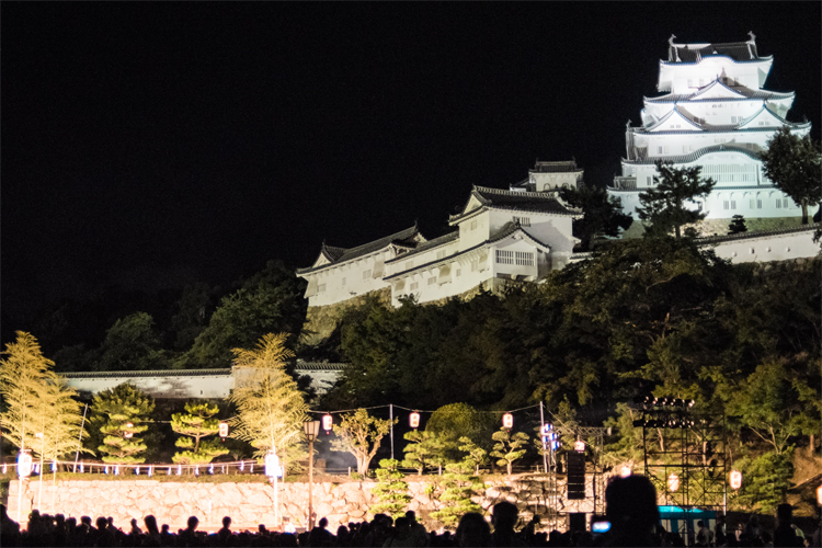 姫路城　2014.8.1　夜