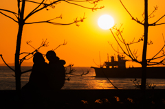 夕暮れ時