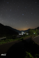 夜の田舎