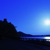 夕方の犬山城