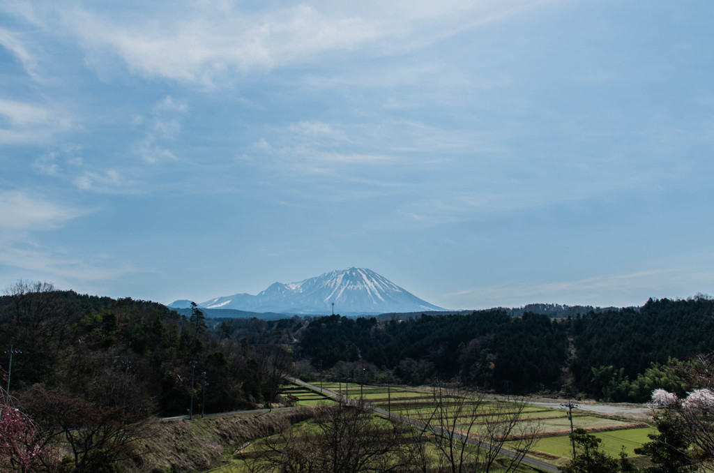 大山北側から2