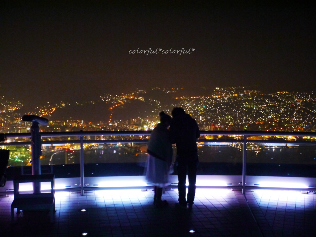 稲佐山の夜景　3