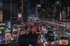 秋の京都は大渋滞