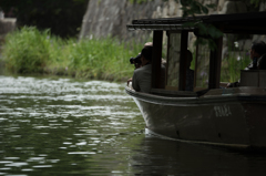 ゆったりと流れるカメラマン