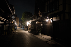 高山 夜の町並み4