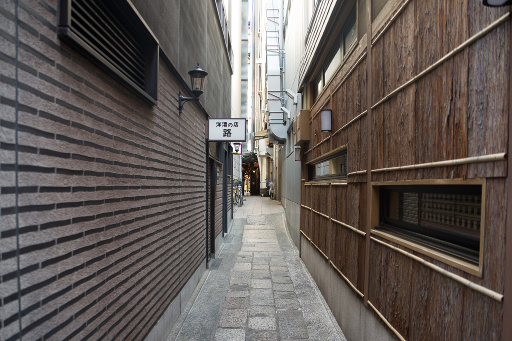 法善寺横丁　路地裏