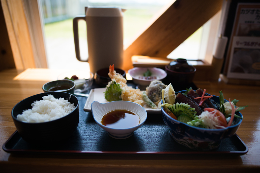 お昼ごはんは豪華に