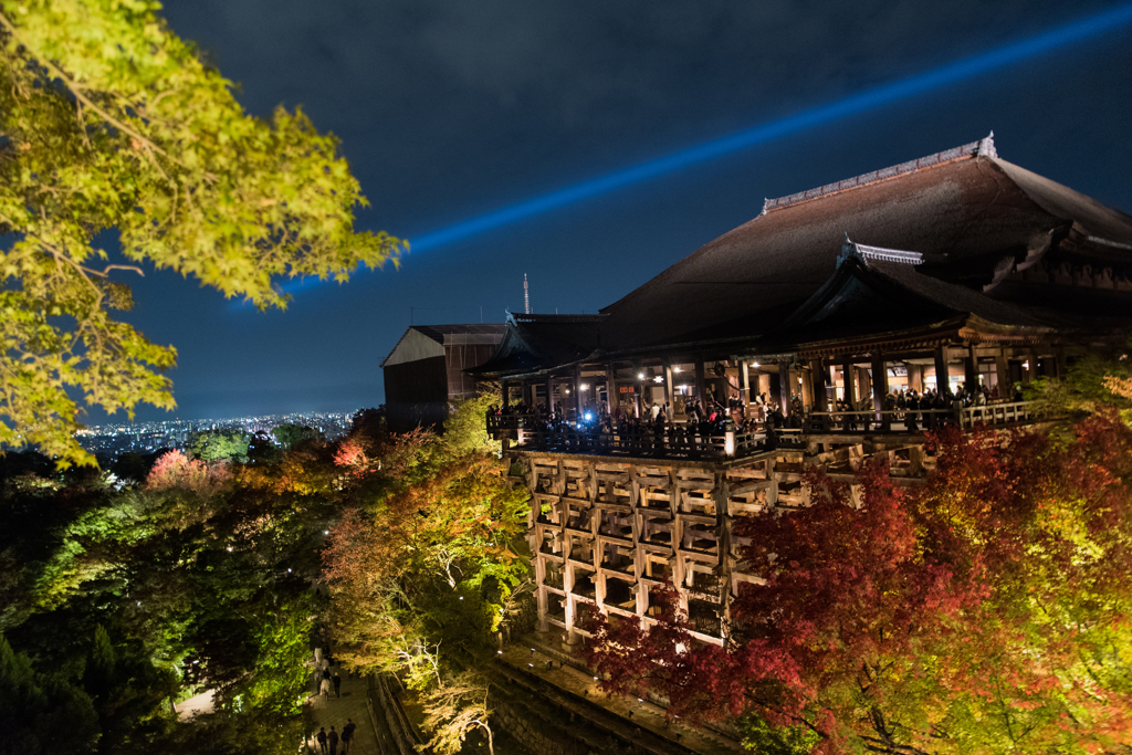 清水寺ライトアップ