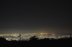 夜景　三河湾