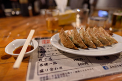 高知　屋台の餃子