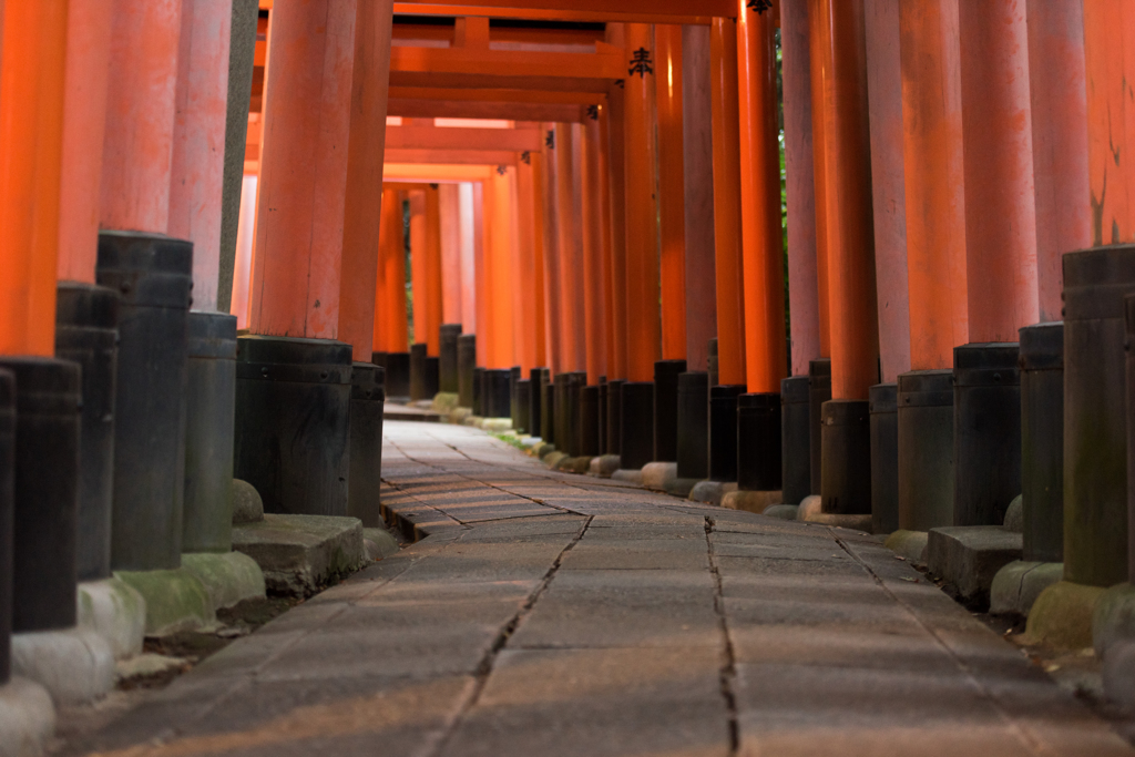 稲荷の鳥居