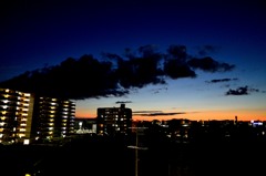 昨夜