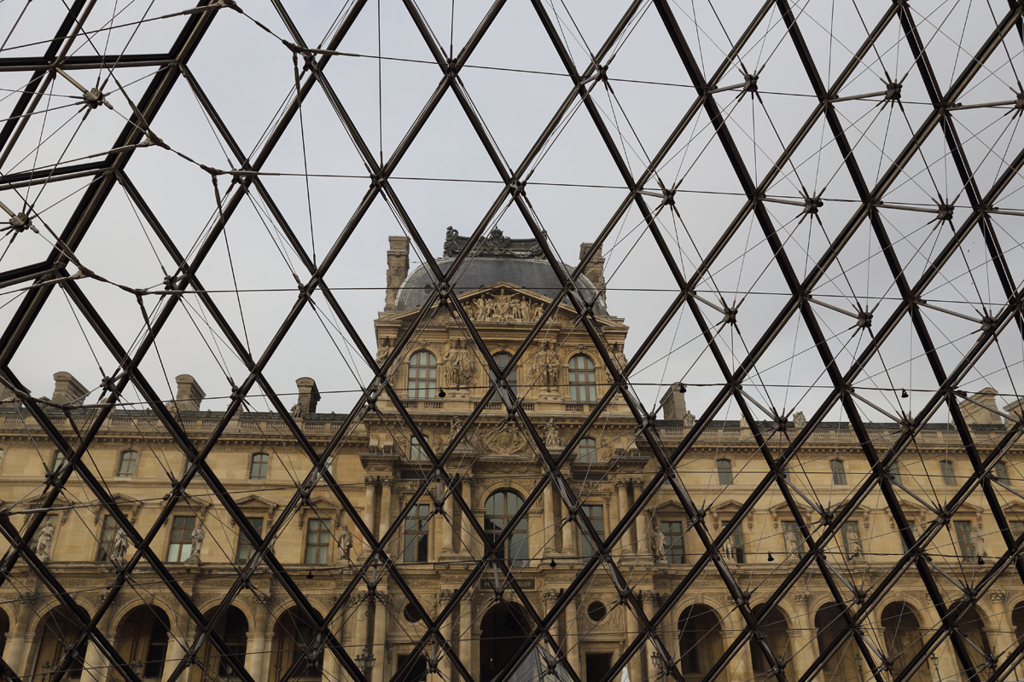 Paris18 the view from Musée du Louvre en