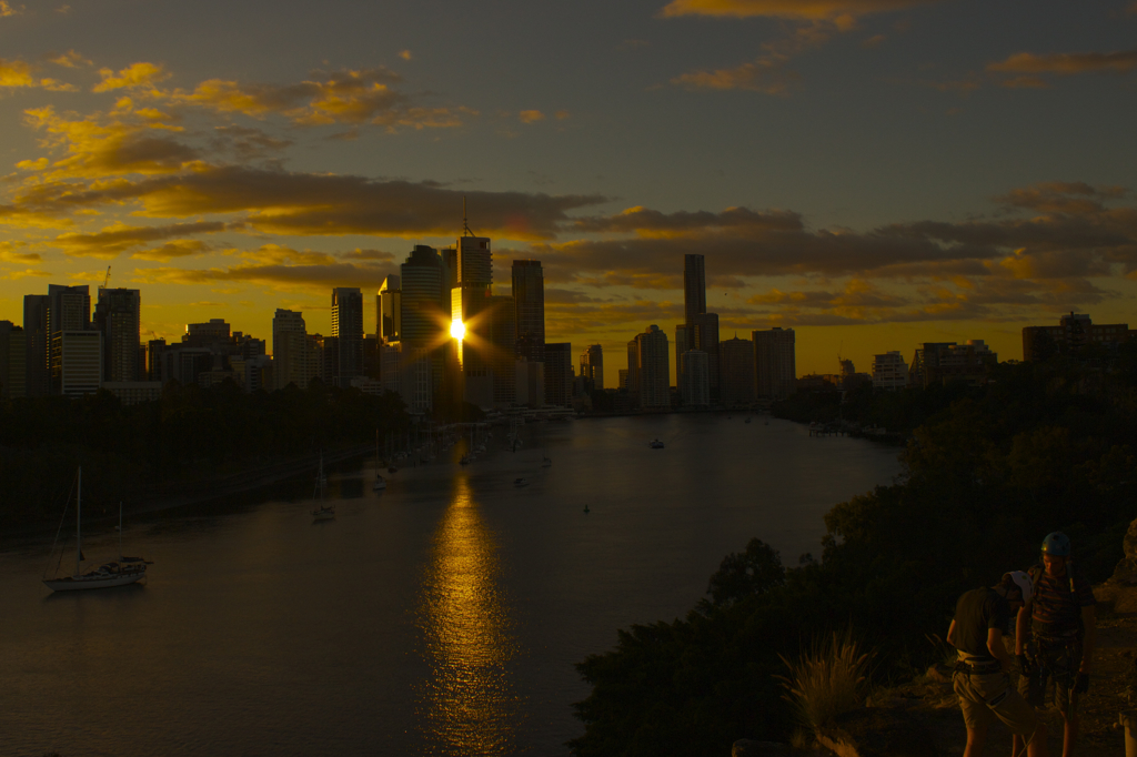 The Brisbane River