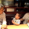 爺さんと乾杯