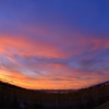 千里川夕焼け