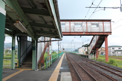 下湯沢駅　ホーム　1/2