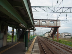 下湯沢駅　ホーム　1/2