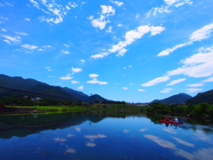 夏の水辺