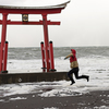金比羅神社で浮遊。