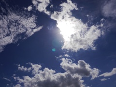 晩夏の空