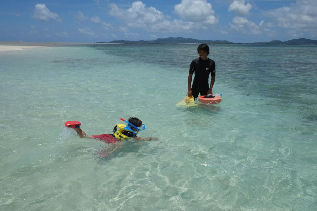 水の綺麗さは、見たままに撮影できます。