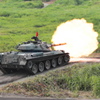 2013 総合火力演習 予行 Type74 稜線射撃 01