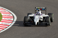 2014 F1 日本GP 予選　ボッタス