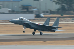 名古屋空港　ウィリー　F-15J