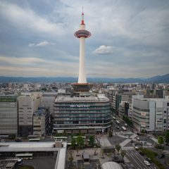 スクエアな京都タワー