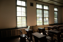 學窓の光