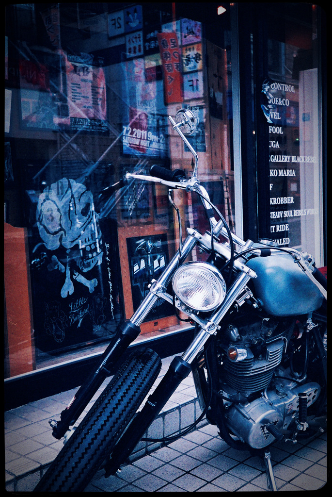 Bike and Skull