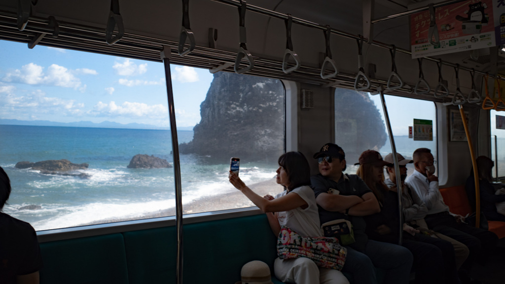 From the Ocean-view Train