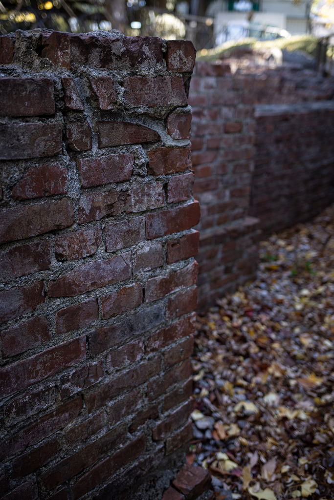 佛國式ノ煉瓦ハ殘ッタ。