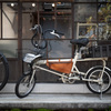 自転車のある街角