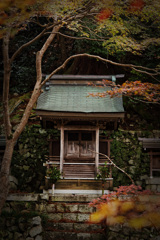 祠～永源寺にて