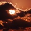 雲の中の太陽１