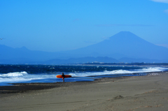 サーファーと富士山_1