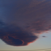 巨大レンズ雲２