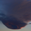 巨大レンズ雲に遭遇１