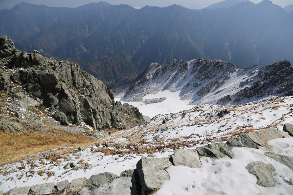 雪の立山