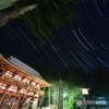 高野山中門夜景