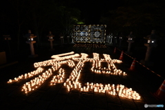 高野山　ろうそく祭り　紲（つなぐ）