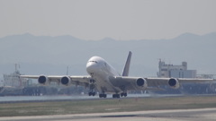 A380離陸