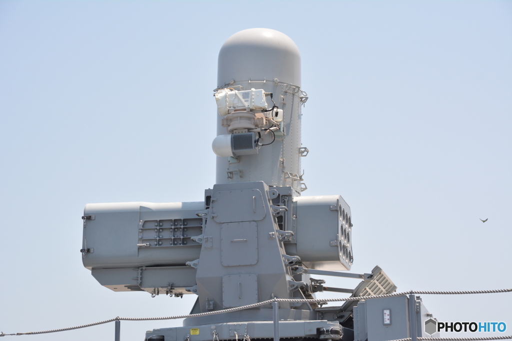 護衛艦いずも　一般公開　CIWS