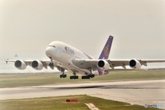 タイ国際航空　 A380 
