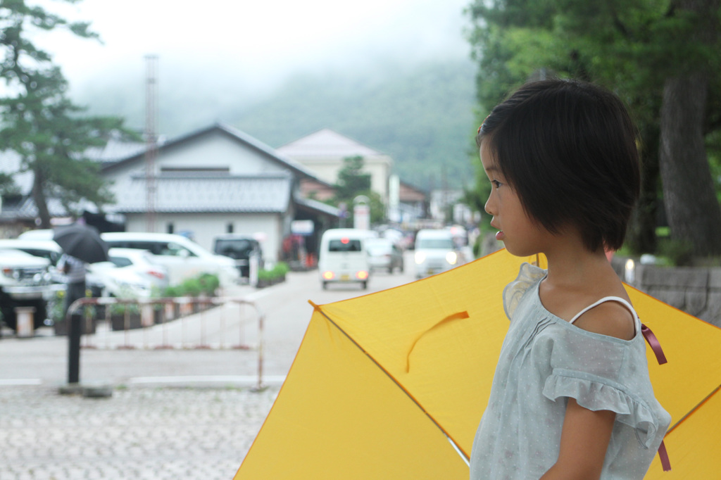 雨の城下町 1